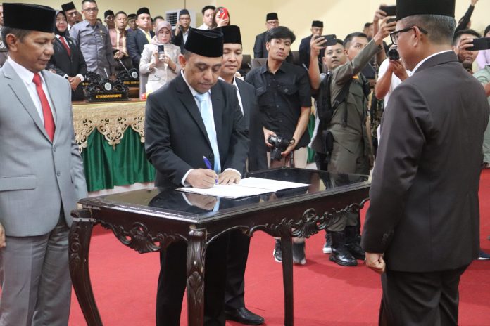 DPRD Bolmong Gelar Rapat Paripurna Sertijab Bupati dan Wabup Periode 2025-2030