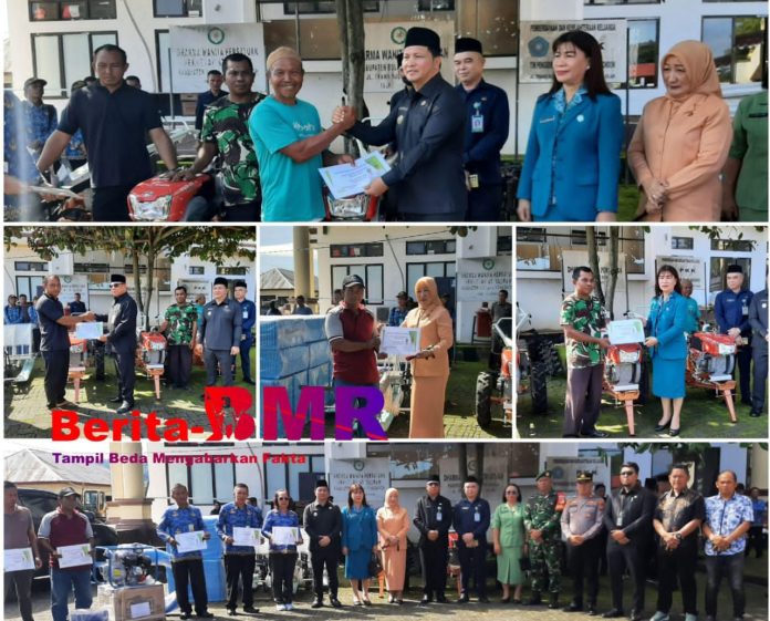 Wabup Dony Lumenta Salurkan Bantuan Alsintan Kementan RI, Perkuat Swasembada Pangan Berkelanjutan di Bolmong