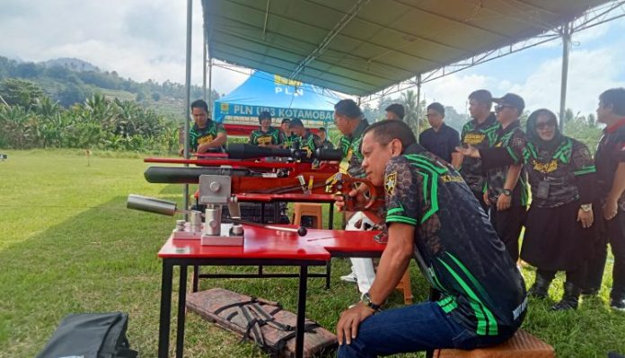 Wali Kota Kotamobagu Hadiri Open Tournament Menembak Kajari Cup