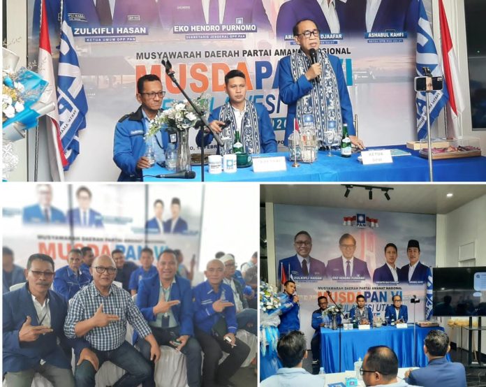 DPW PAN Sulut Gelar Musda VI di Tondano, Kobarkan Semangat Rebut Kembali Kejayaan