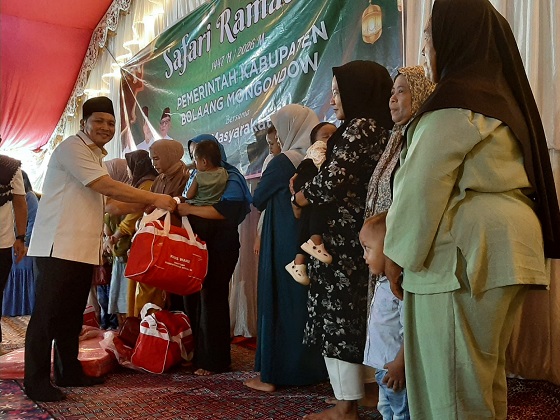 Pemda Bolmong Hadir Untuk Masyarakat, Safari Ramadan Jadi Bukti Nyata Kepedulian Bupati dan Wabup