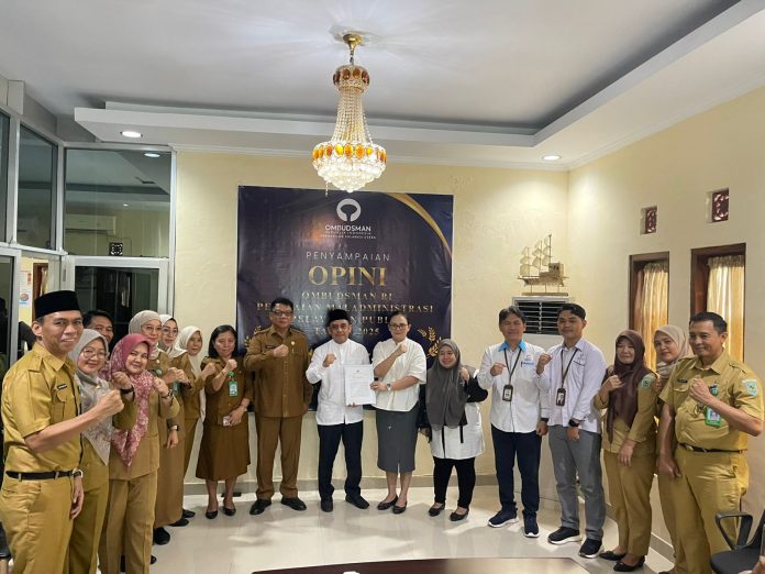 Bolmong Raih Opini Tertinggi Ombudsman Sulut 2025, Bupati Tegaskan Komitmen Pelayanan Prima