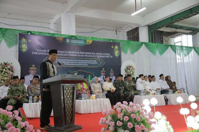 Sambut Safari Ramadhan Pemprov Sulut, Wali Kota Kotamobagu Apresiasi Perhatian Gubernur kepada Daerah