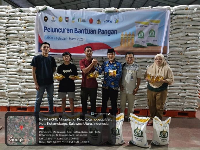Pemkot Kotamobagu Resmi Luncurkan Bantuan Pangan 2026, Perkuat Ketahanan dan Ringankan Beban Warga