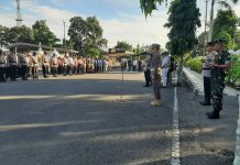 Wali Kota Kotamobagu Pimpin Apel Gelar Pasukan, 500 Personel Siap Amankan Malam Takbiran Wali Kota Kotamobagu Pimpin Apel Gelar Pasukan, 500 Personel Siap Amankan Malam Takbiran