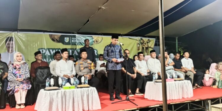 Lepas Pawai Takbiran, Wali Kota Weny Gaib Ajak Warga Jadikan Idul Fitri Sebagai Penguat Silaturahmi