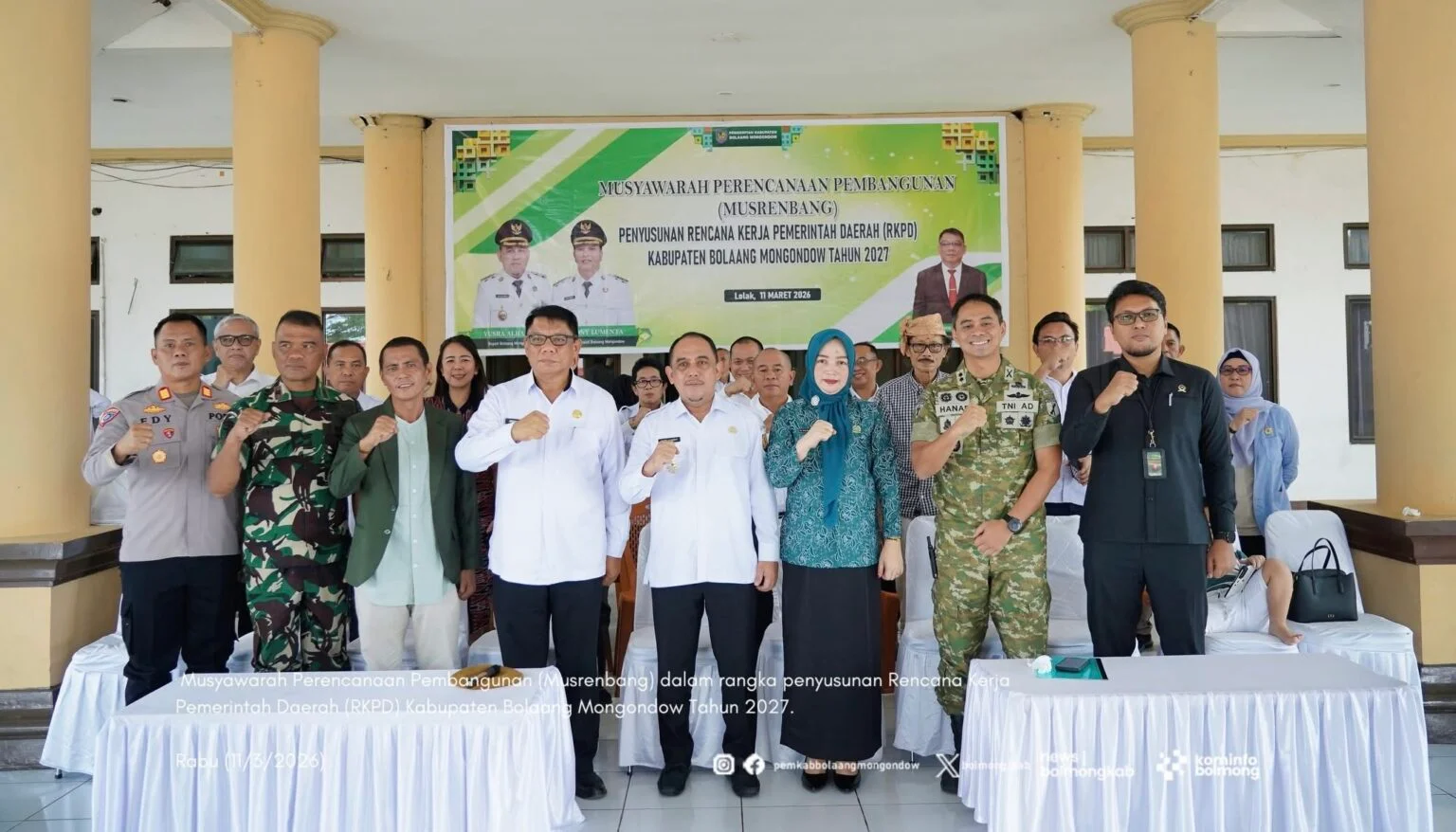 Pemkab Bolmong Matangkan Arah Pembangunan 2027 Lewat Musrenbang RKPD