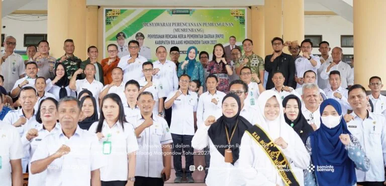 Pemkab Bolmong Matangkan Arah Pembangunan 2027 Lewat Musrenbang RKPD