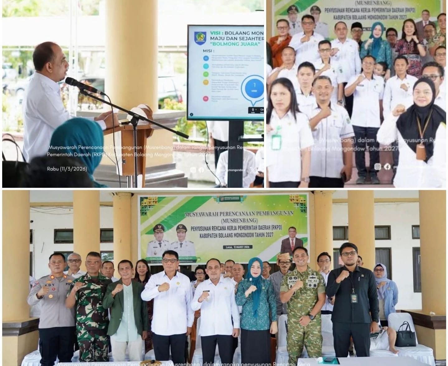 Pemkab Bolmong Matangkan Arah Pembangunan 2027 Lewat Musrenbang RKPD