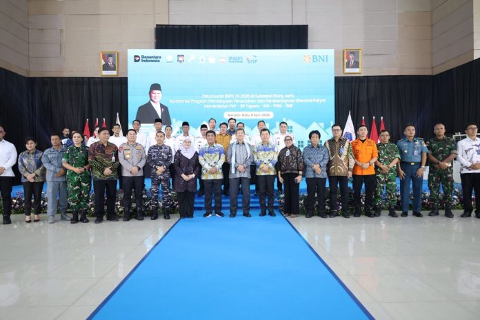Wali Kota Weny Gaib Hadiri Peluncuran Program BSPS 2026 di Sulawesi Utara