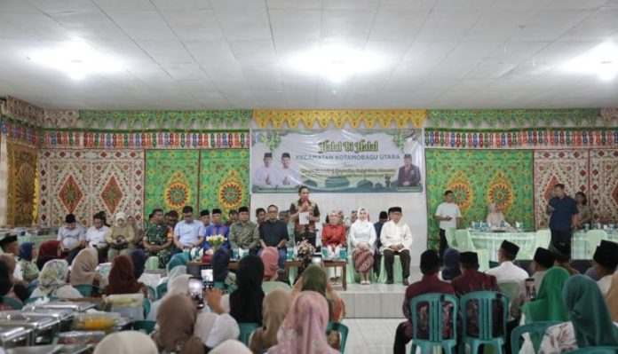 Halal Bi Halal di Kotamobagu Utara, Wali Kota Tekankan Pentingnya Kebersamaan