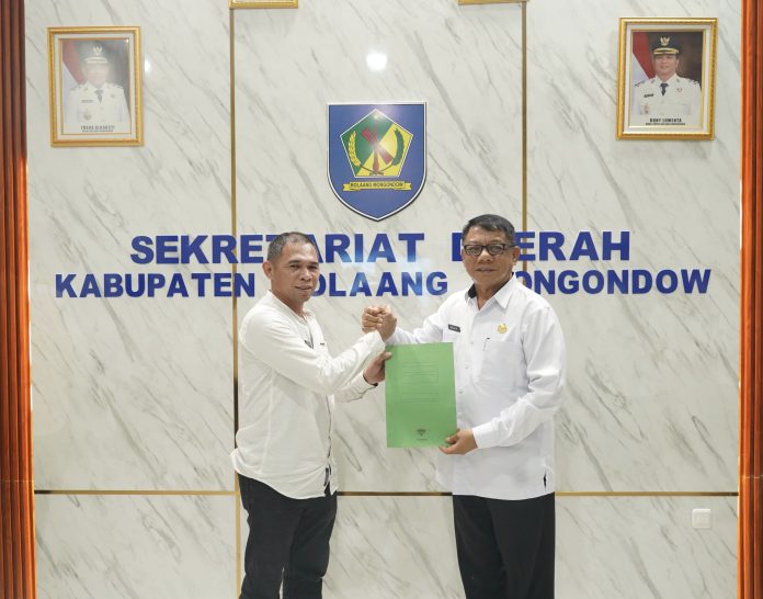 Chandra Geser ke BPBD, Asrul Paputungan Plt Sekretaris Dinas PUPR