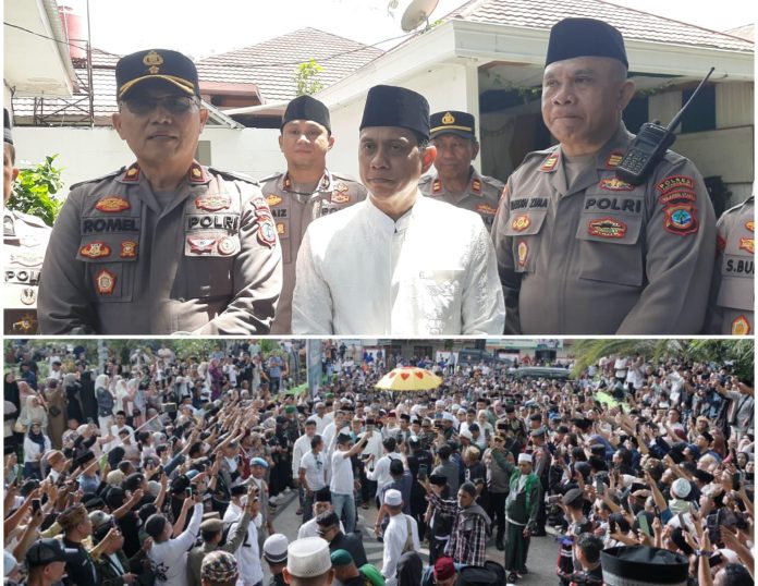 Ratusan Personel Pengamanan Diterjunkan, Tabligh Akbar UAS di Kotamobagu Berjalan Kondusif