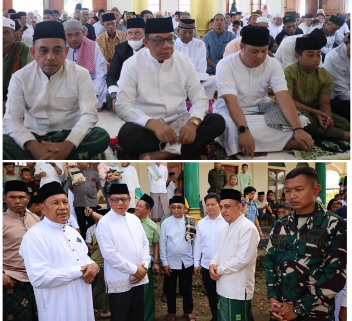 Bupati Yusra dan Wabup Dony Rayakan Idul Adha Bersama Warga Babo