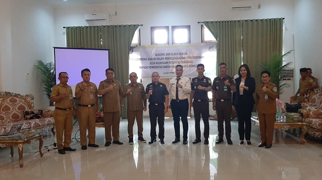 Bupati Yusra Alhabsyi Sambut Kajari Kotamobagu, Perkuat Mitigasi Risiko Hukum di Lingkup Pemda Bolmong