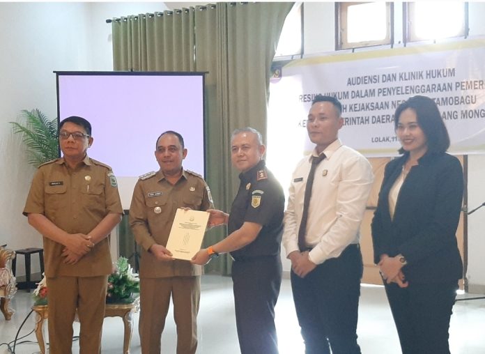 Bupati Yusra Alhabsyi Sambut Kajari Kotamobagu, Perkuat Mitigasi Risiko Hukum di Lingkup Pemda Bolmong