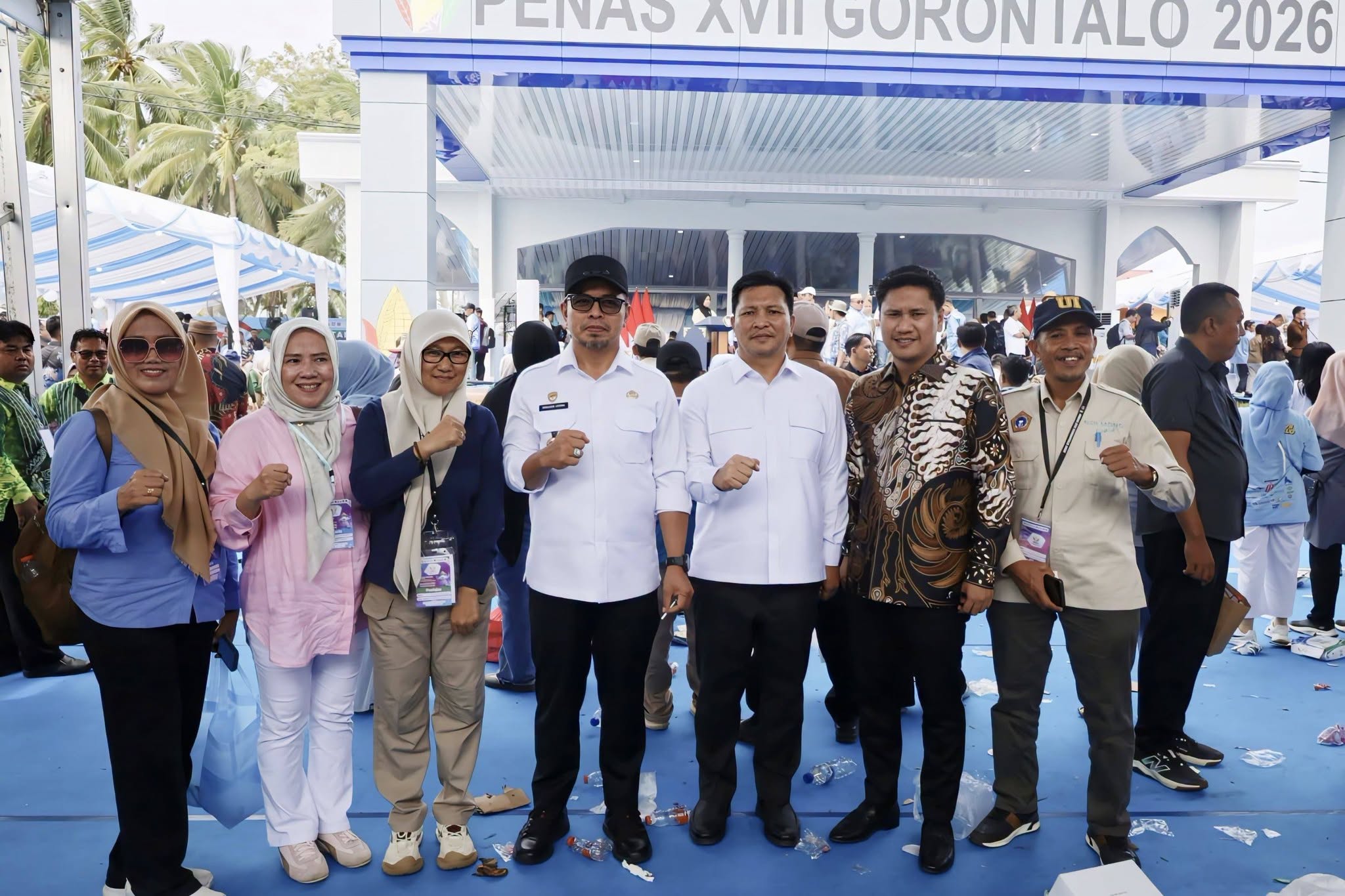 Hadiri Penutupan PENAS Bersama Presiden Prabowo, Wabup Dony Lumenta Siap Perkuat KTNA Bolmong
