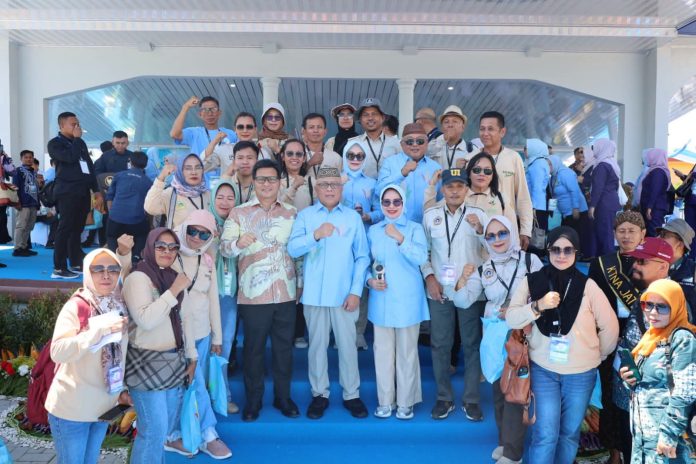 Wabup Dony Lumenta Hadiri Pembukaan PENAS XVII di Gorontalo, Dukung Kemajuan Petani dan Nelayan Bolmong