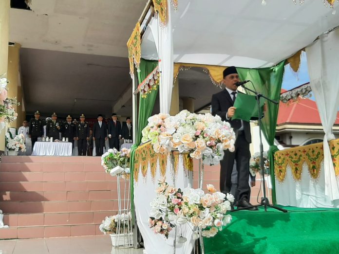 Bupati Yusra Alhabsyi Pimpin Upacara Hari Lahir Pancasila