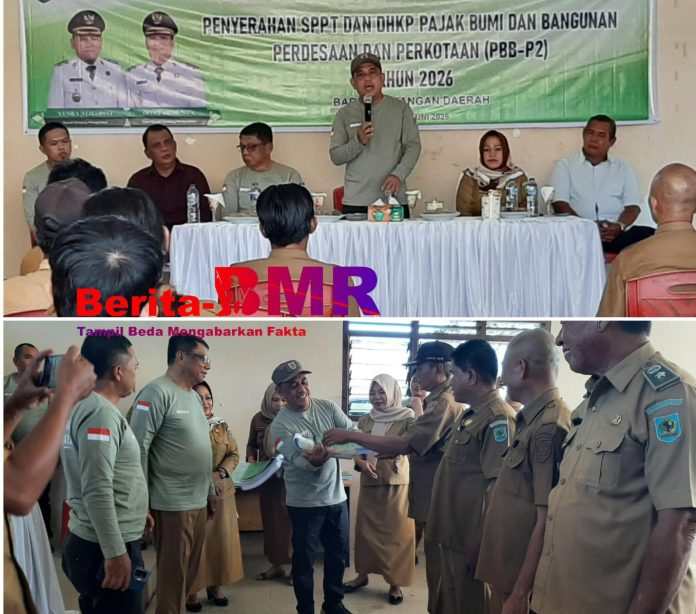 Bupati Yusra Serahkan SPPT PBB-P2 2026, Optimistis PAD Bolmong Terus Meningkat