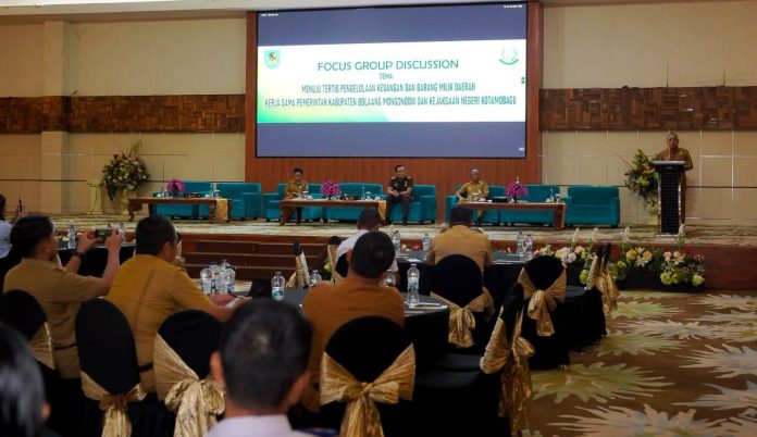 Bupati Yusra Buka FGD Pengelolaan Keuangan dan Aset Daerah, Perkuat Sinergi Pemkab Bolmong-Kejari Kotamobagu