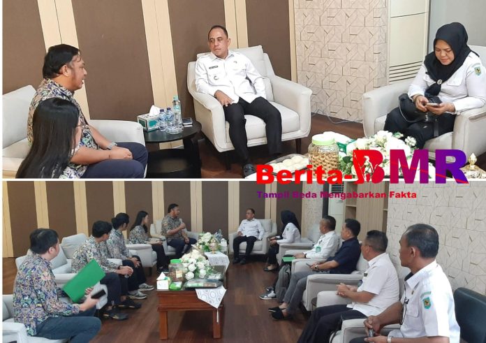 Bupati Yusra Terima Audiensi Balai Penataan Bangunan Sulut, Bahas Penanganan Kemiskinan Ekstrem
