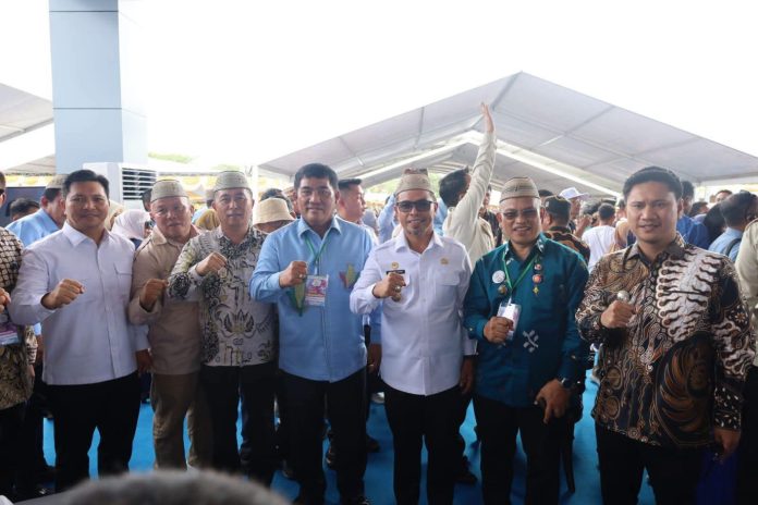 Hadiri Penutupan PENAS Bersama Presiden Prabowo, Wabup Dony Lumenta Siap Perkuat KTNA Bolmong