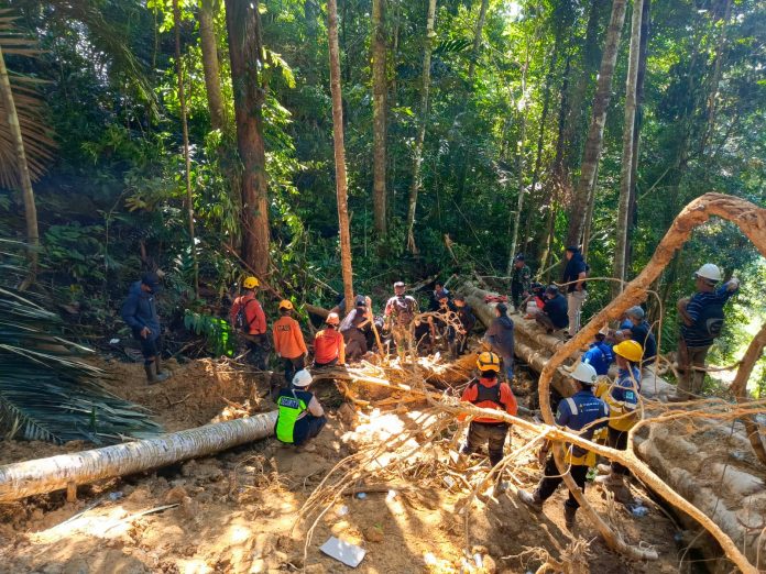 Memasuki Hari ke Empat, Pencarian Korban Longsor PETI Bolingongot, Satu Penambang Ditemukan, Satu Lagi Masih Dicari