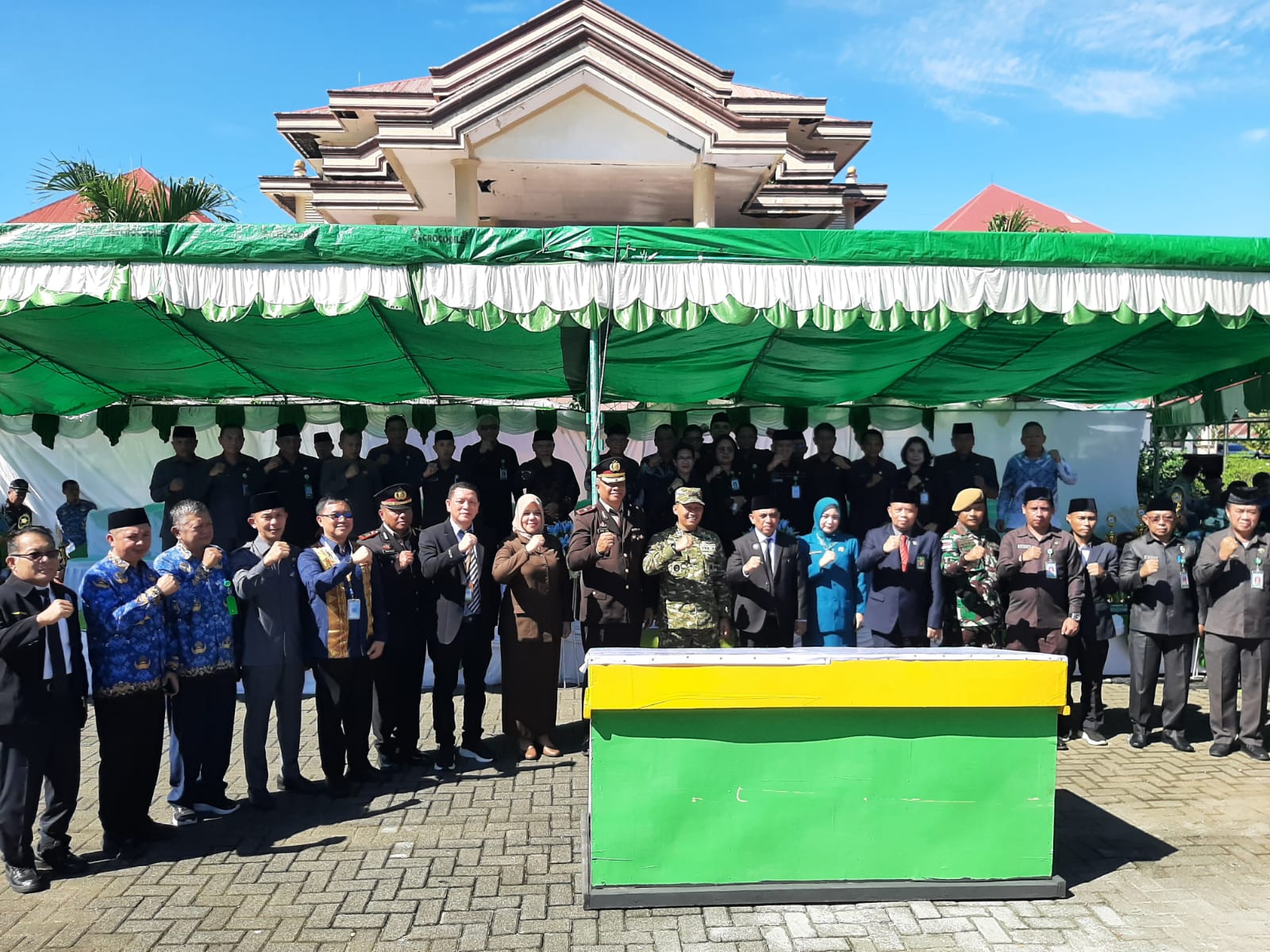 Bupati Yusra Alhabsyi Pimpin Upacara Hari Lahir Pancasila