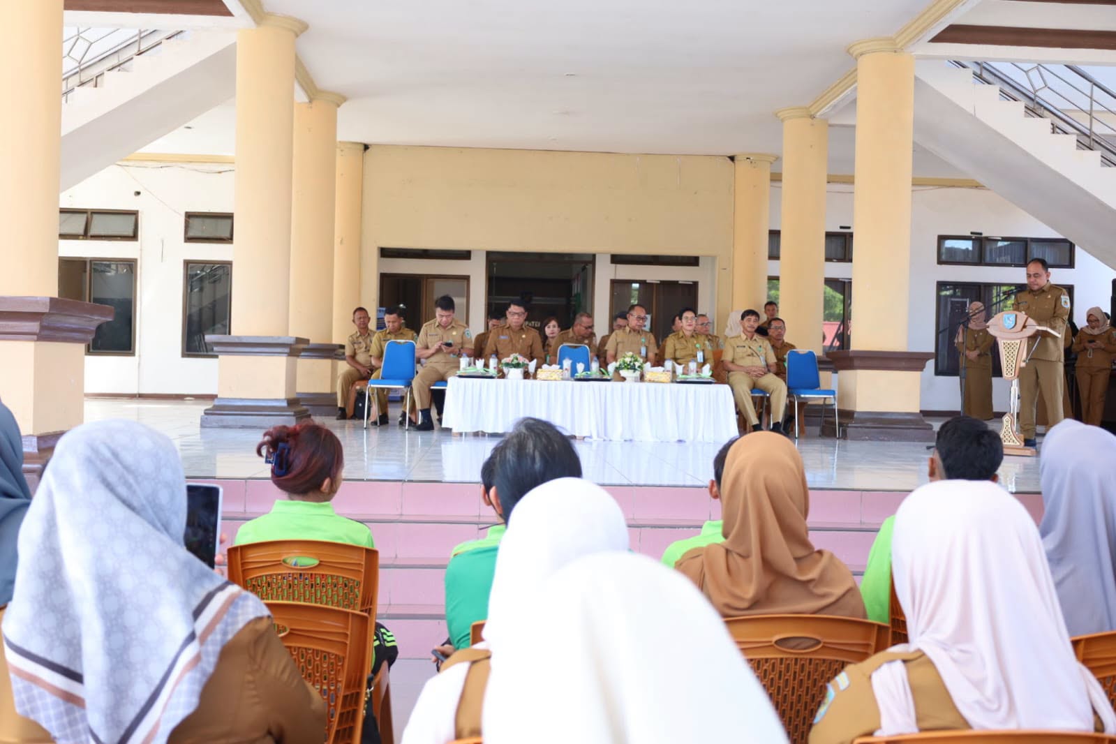 Bupati Yusra Alhabsyi Lepas Kontingen O2SN Bolmong ke Tingkat Provinsi, Titip Pesan Jaga Sportivitas dan Harumkan Nama Daerah