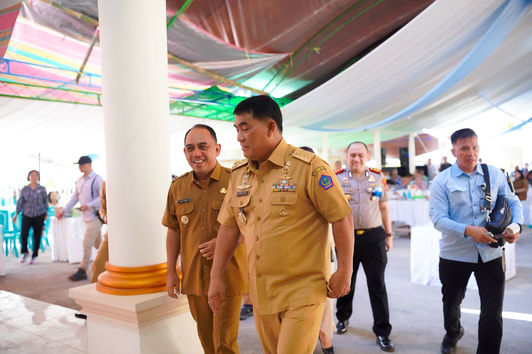 Bupati Yusra Alhabsyi Dampingi Gubernur Sulut Buka Sidang Sinode GMIBM ke-60