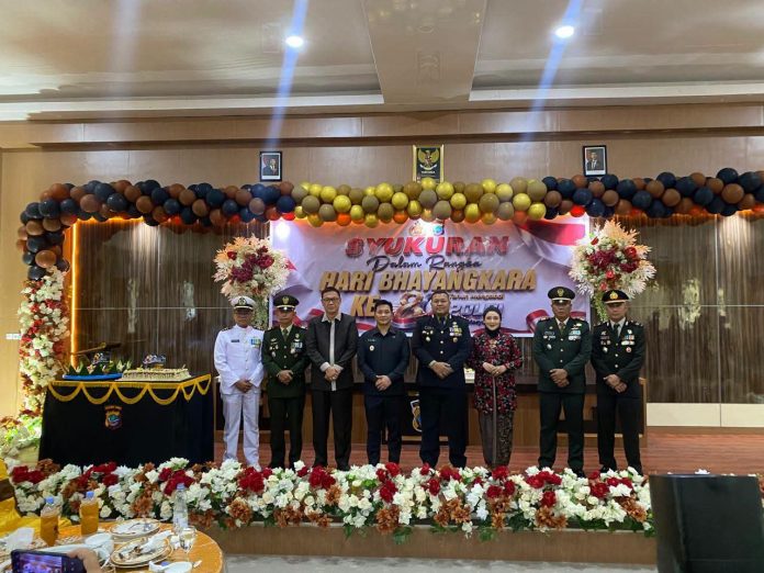 Wabup Dony Lumenta Hadiri Syukuran Hari Bhayangkara ke-80, Perkuat Sinergi Pemkab Bolmong dan Polri
