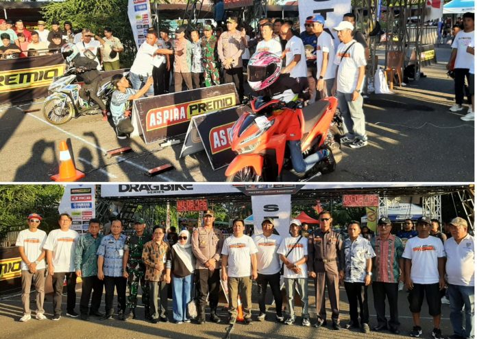 Wabup Dony Lumenta Buka Drag Race Piala Bupati Bolmong, Dorong Sportivitas dan Promosi Daerah