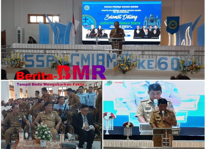 Bupati Yusra Alhabsyi Dampingi Gubernur Sulut Buka Sidang Sinode GMIBM ke-60