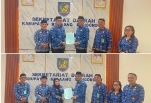 Usai Pimpin Apel Korpri, Sekda Bolmong Serahkan SK Plt Kepala Sekolah Usai Pimpin Apel Korpri, Sekda Bolmong Serahkan SK Plt Kepala Sekolah