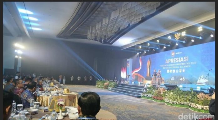 Pemkab Bolmong Hadiri Apresiasi Pemerintah Daerah Berprestasi Regional Sulawesi di Makassar