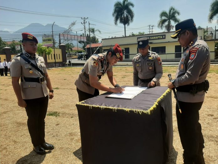 AKP Mahadewa Bayu Sulistyanarendra Resmi Jabat Kasat Reskrim Polres Kotamobagu