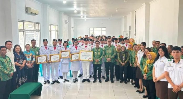 Paskibraka Berprestasi Diguyur Penghargaan, Pemkot Kotamobagu Apresiasi Generasi Muda hingga Tingkat Nasional
