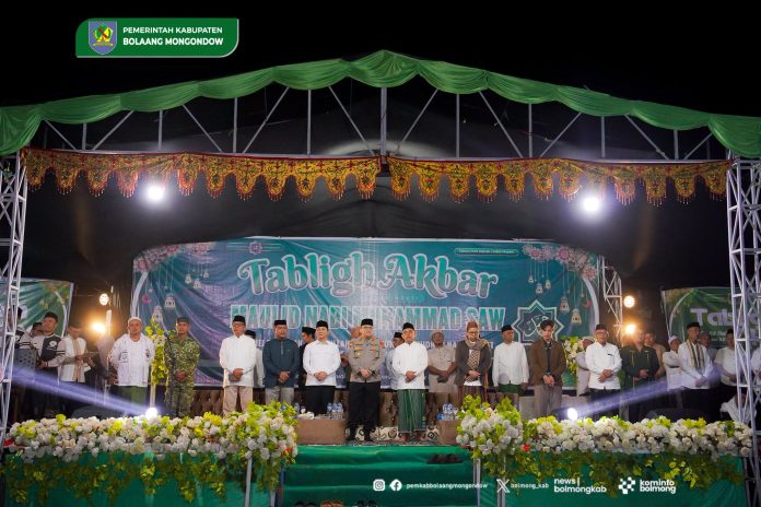 Tabligh Akbar Maulid Nabi 1448 H di Kinomalingan, Yusra Alhabsyi Ajak Masyarakat Perkuat Ukhuwah dan Teladani Rasulullah