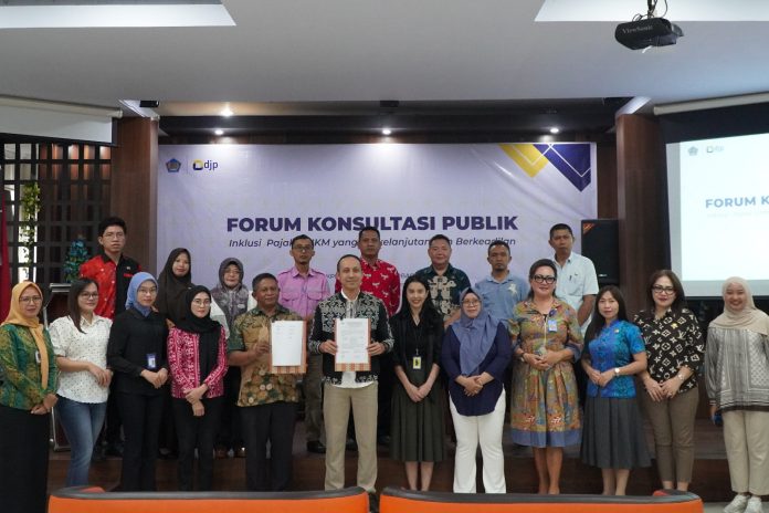 KPP Pratama Kotamobagu Gelar Forum Konsultasi Pajak, Dorong Inklusi UMKM yang Berkelanjutan dan Berkeadilan